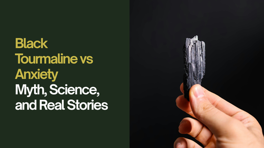 Black Tourmaline vs Anxiety: Myth, Science, and Real Stories