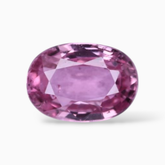 1.15 Carats Natural Pink Sapphire Stone In Oval Shape 7.1x5mm Size