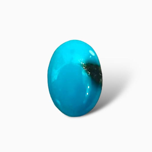 Natural Persian Turquoise 1.67 Carats Oval Cabochon Shape (8X11 mm )