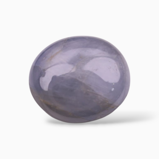 10.97 Carats Star Blue Sapphire in Oval Cabochon Shape & 13.2x11.9mm Size