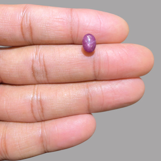 2.72 Carat Rare Pink Star Ruby from n\a - Unheated & Natural