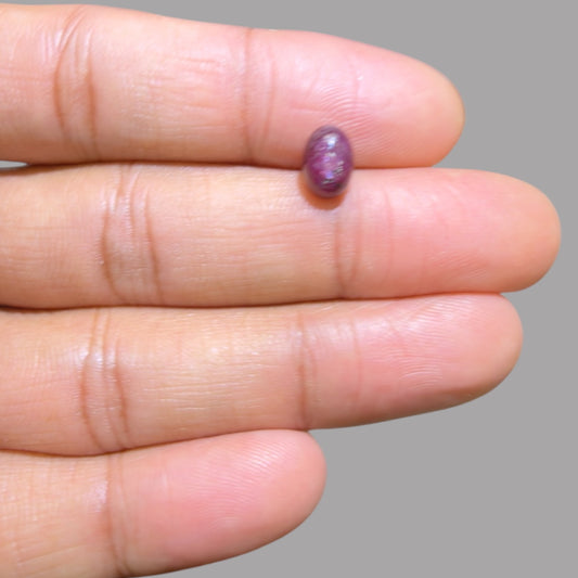 2.72 Carat Rare Pink Star Ruby from n\a - Unheated & Natural