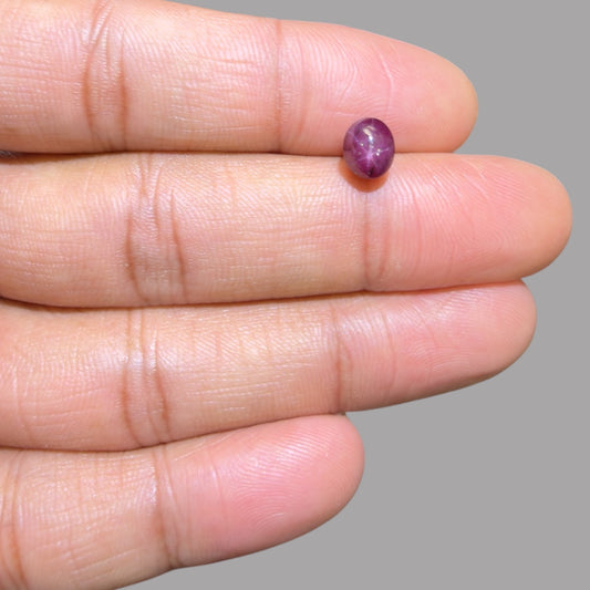 2.72 Carat Rare Pink Star Ruby from n\a - Unheated & Natural