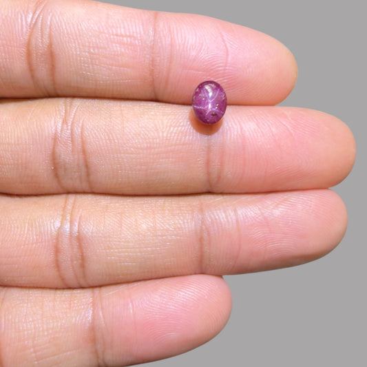 2.72 Carat Rare Pink Star Ruby from n\a - Unheated & Natural