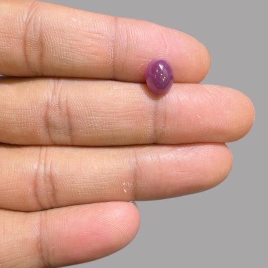 3.01 Carat Rare Pink Star Ruby - Unheated & Natural