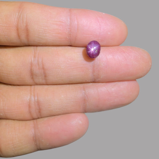 3.05 Carat Rare Pink Star Ruby from n\a - Unheated & Natural