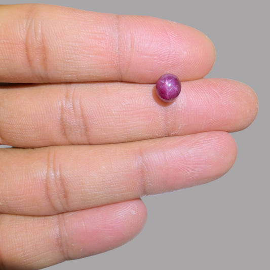 3.07 Carat Rare Pink Star Ruby from n\a - Unheated & Natural