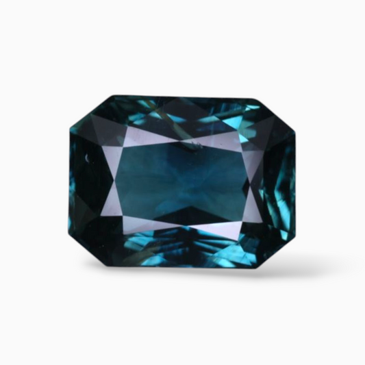 3.09 Carats Natural Blue Sapphire in Octagon Shape & 9.12x6.94×4.77mm Size