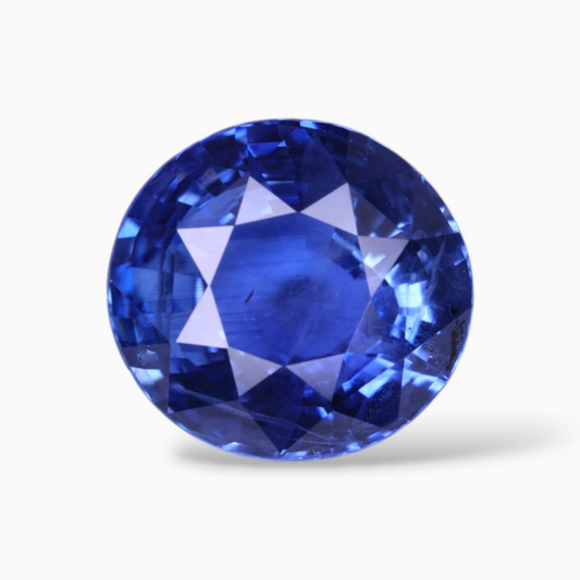 3.56 Carats Natural Blue Sapphire in Oval Shape & 9.56x8.96x5.19 Size