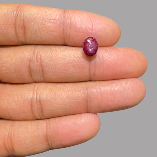 3.80 Carat Rare Pink Star Ruby from n\a - Unheated & Natural
