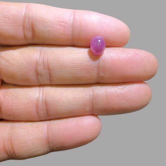 2.47 Carat Rare Pink Star Ruby from n\a - Unheated & Natural