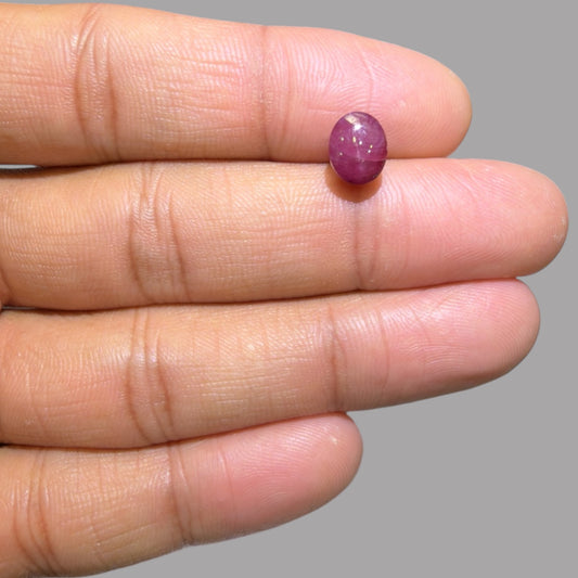 4.04 Carat Rare Pink Star Ruby from n\a - Unheated & Natural