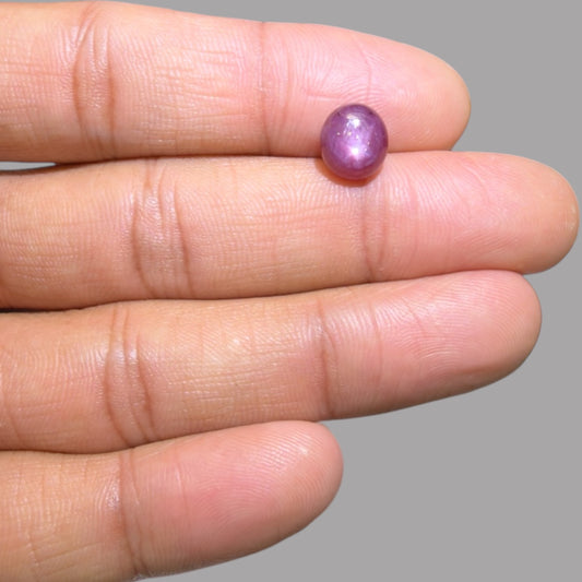 4.15 Carat Rare Pink Star Ruby from n\a - Unheated & Natural