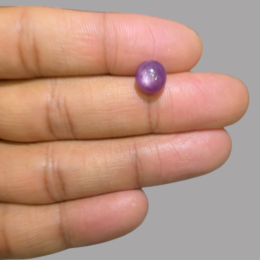 4.66 Carat Rare Pink Star Ruby from n\a - Unheated & Natural