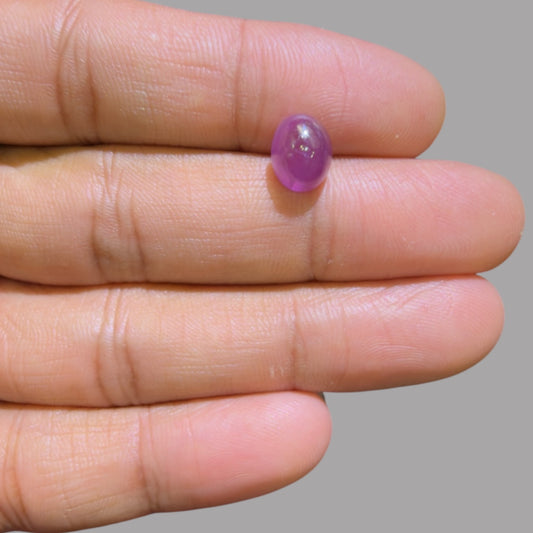 3.88 Carat Rare Pink Star Ruby - Unheated & Natural