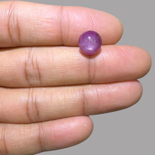 5.33 Carat Rare Pink Star Ruby from n\a - Unheated & Natural