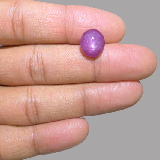 6.05 Carat Rare Pink Star Ruby from n\a - Unheated & Natural