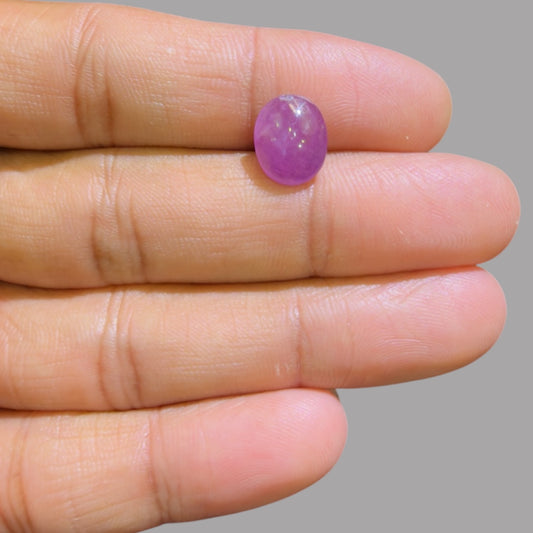 3.98 Carat Rare Pink Star Ruby - Unheated & Natural