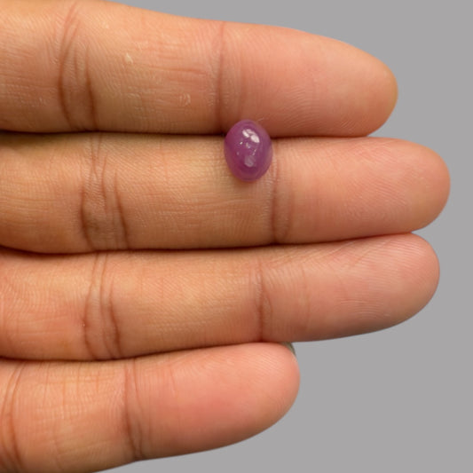 3.15 Carat Rare Pink Star Ruby - Unheated & Natural