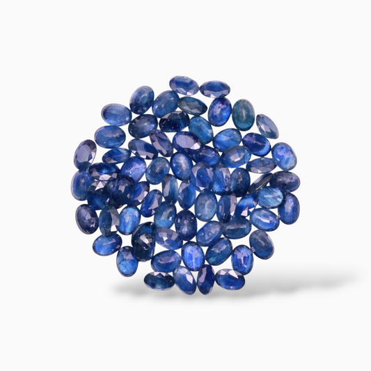 77.40 Carats Blue Sapphire in Oval Shape & 7x5mm Size
