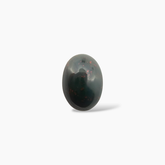 Bloodstone 4.39 Carats Oval Cabochon Shape raza gems.com