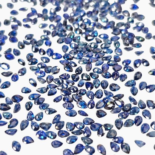 Blue Sapphire Pear Cut 3X2 mm Buy Online