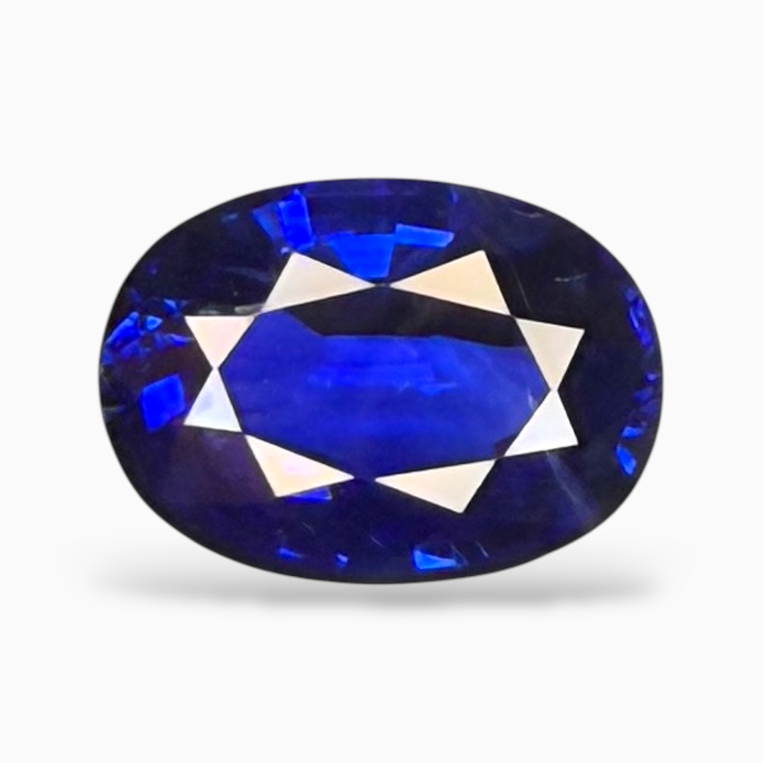 Blue Sapphire Stone Oval Cut Carats From Srilanka Royal Blue