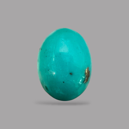Blue Turquoise Stone 18.59 Carats 21.3 x 15.9 x 9.5 mm in Oval