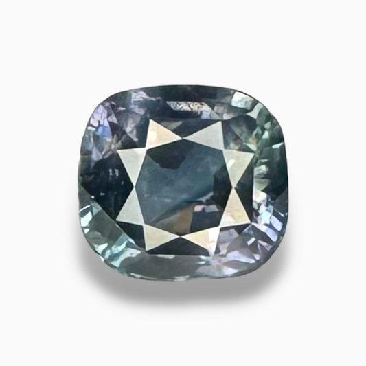 Blue Sapphire: 2.87 Carat Cushion Cut - $600/ct, African Origin