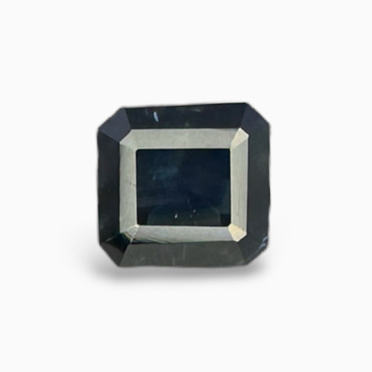 Blue Sapphire Asscher cut 3.17 Carat From African Origin Buy Online