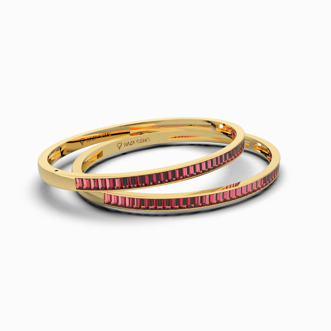 Ruby (Manik) Bangles