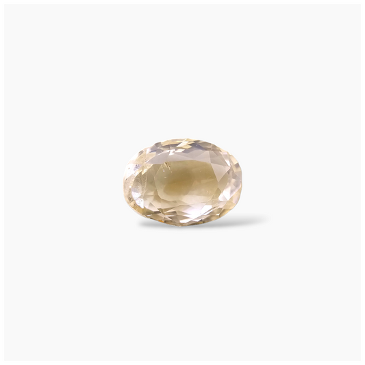 Buy Natural Yellow Sapphire Gemstone 2.66 Carats Oval Cut Shape 8.6x6.3 mm