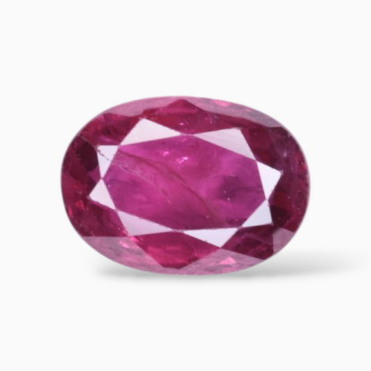 Buy Red Ruby In Oval Shape 1.13 Carats 7.6x5.5mm Size