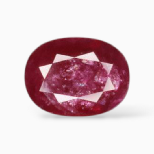 Buy Ruby Gemstone In Oval Shape 1.42 Carats 8.1x6.1mm Size