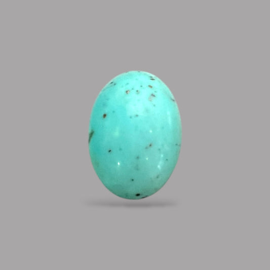 Buy Turquoise Stone Online 6.50 Carats 14.4 x 10.5 x 7 mm in Oval