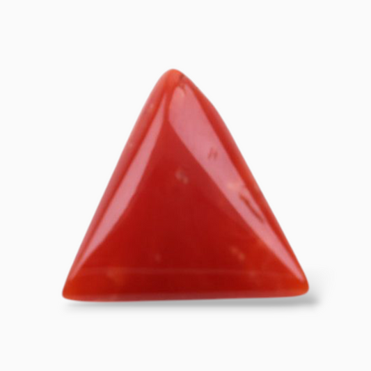 Best Moonga Stone For Sale 3.01 Carats Triangle Shape Size 11mm