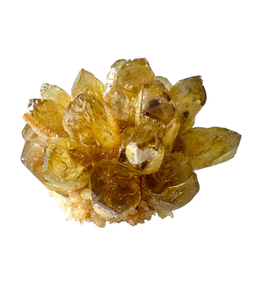 Natural Yellow Citrine Quartz Rock Crystal Tower Shape