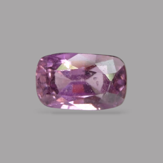 Cushion Cut Shape in Pink Sapphire Gemstone 0.61 Carats & 5.7 x 3.5 mm Size