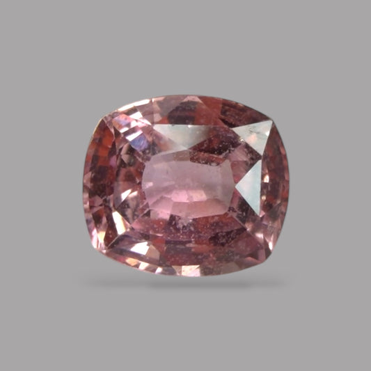 Cushion Cut Shape in Pink Sapphire Gemstone 0.71 Carats & 5.5 x 4.8 mm Size