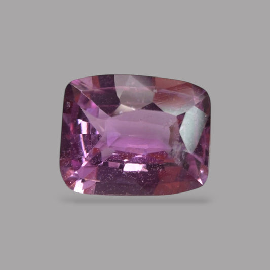 Cushion Cut Shape in Pink Sapphire Gemstone 0.77 Carats & 5.8 x 4.7 mm Size