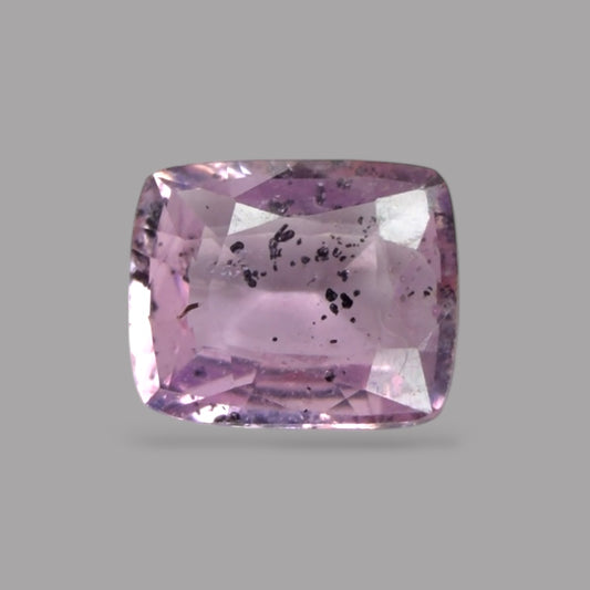 Cushion Cut Shape in Pink Sapphire Gemstone 0.77 Carats & 6.1 x 5 mm Size