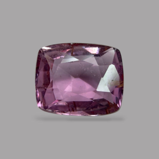 Cushion Cut Shape in Pink Sapphire Gemstone 0.79 Carats & 5.9 x 4.9 mm Size