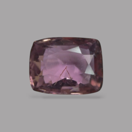 Cushion Cut Shape in Pink Sapphire Gemstone 0.79 Carats & 6 x 4.7 mm Size