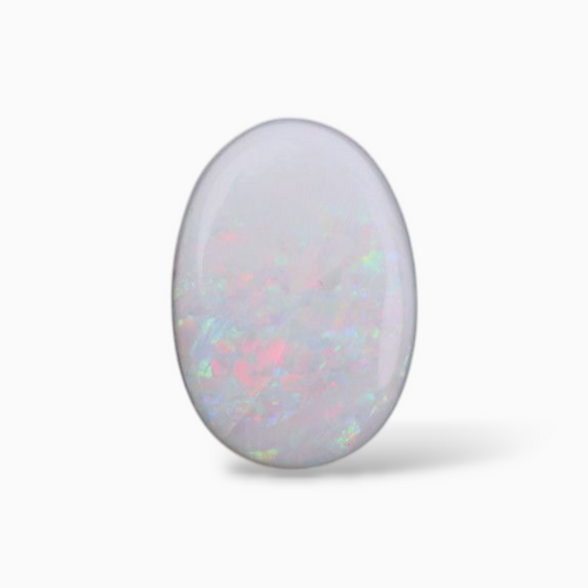 Natural Australian Doublet Opal Stone 3.04 Carats Oval Cabochon Shape Size 10.6x7.5mm