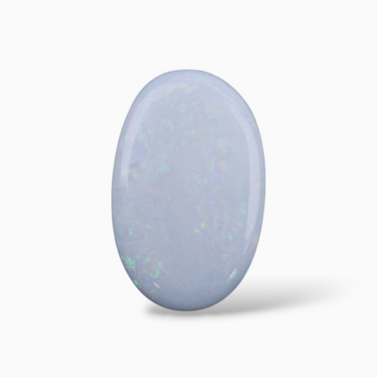 Sale On Opal Doublet Stone 4.41 Carats Oval Cabochon Shape Size 14.3x9mm