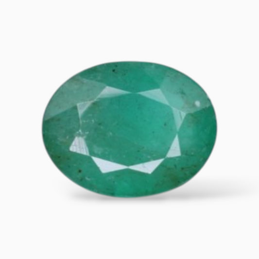 Emerald Stone In Oval Shape 1.93 Carats 9x7mm Size
