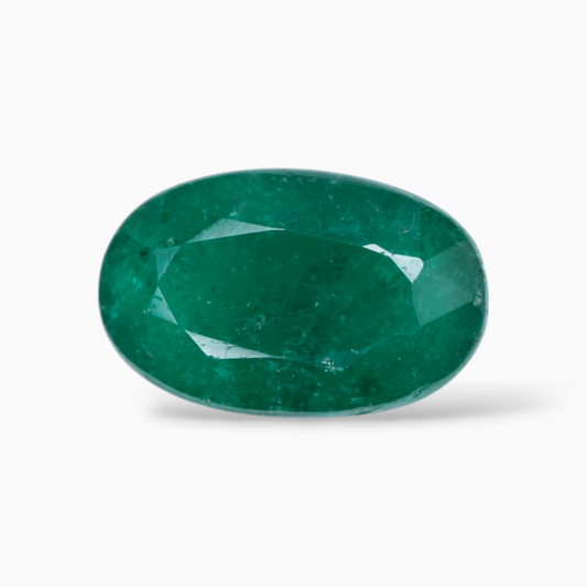Buy Zambian Emerald Stone Oval Shape 4.09 Carats 13x8.1mm Size