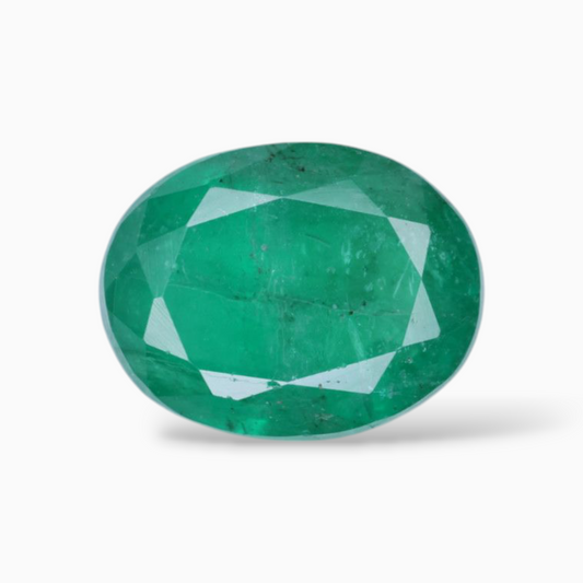 Buy Green Emerald For Sale Oval Shape 3.22 Carats 10.5x8.1mm Size