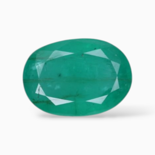 Genuine Emerald Gemstone For Sale Oval Shape 1.31 Carats 8.5x6mm Size