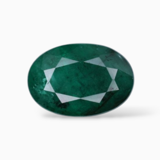 2.33 Carats Natural Emerald Gemstone In Oval Shape & Size 9x6.3mm